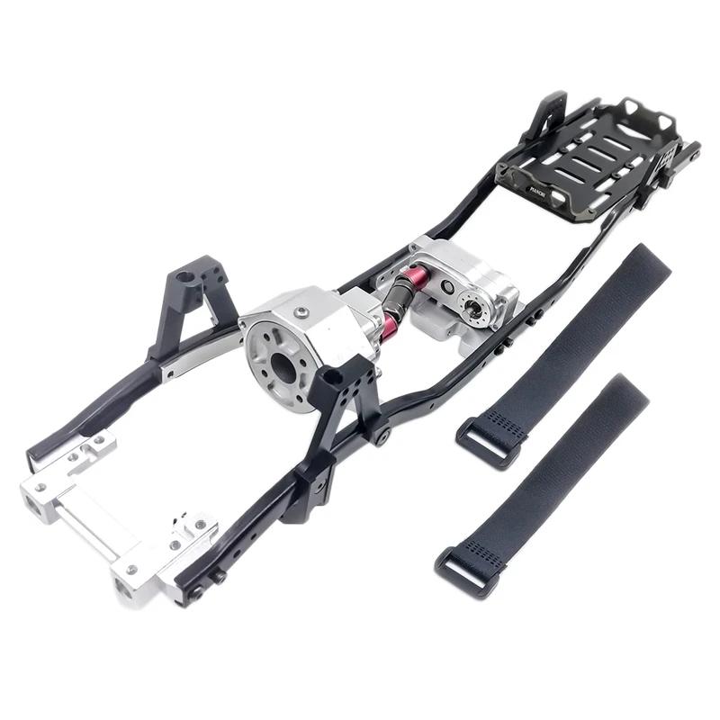 313 мм 12 3 колесная база металлическая рама Передняя Коробка передач CNC шасси для 1/10