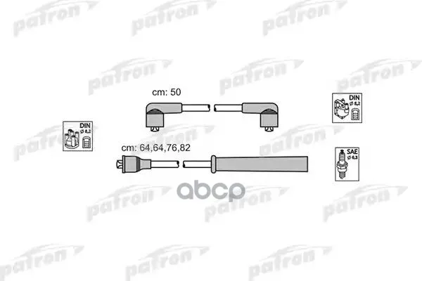 Комплект Проводов Зажигания Fu6 Ford: Transit 85-92 91-94 Scorpio 85-88 Granada | Автомобили и мотоциклы
