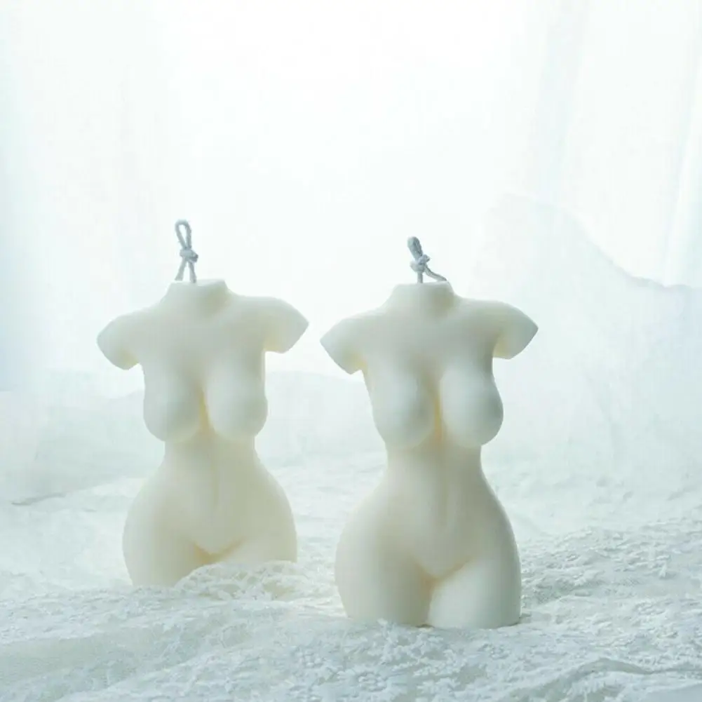 3D силиконовая форма для свечей практичная тела инструмент изготовления ручной