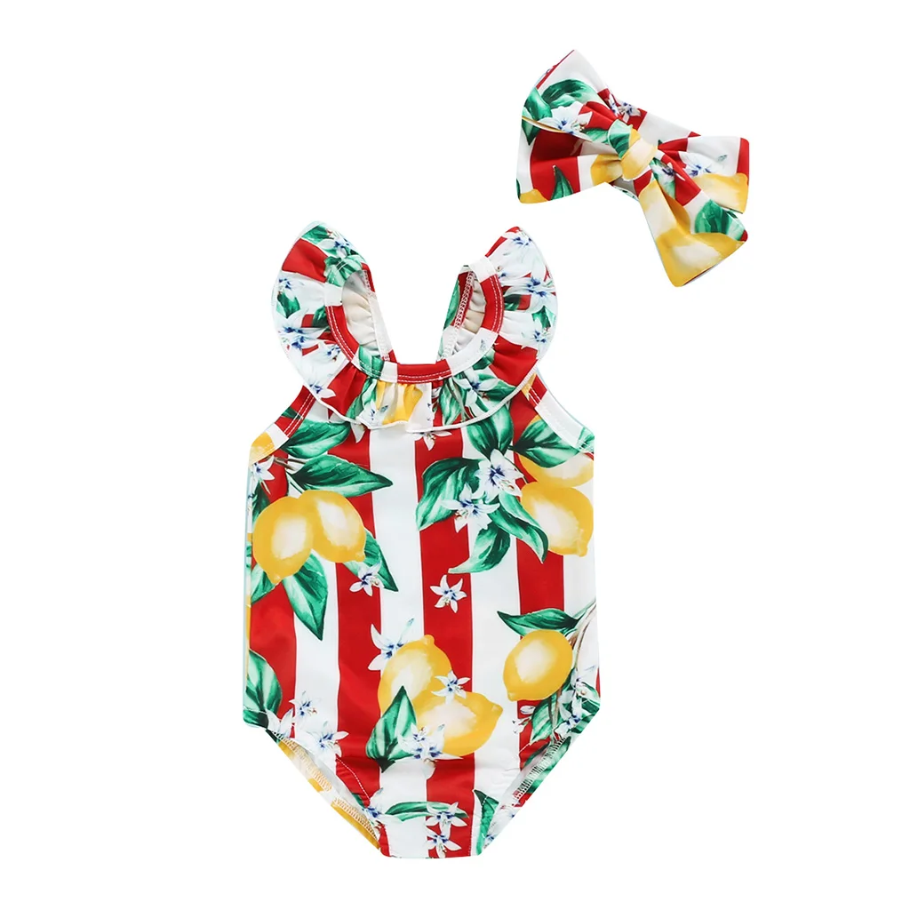 

NEW 2020 Toddler Baby Girl Bikini Set Swimwear Swimsuit Ruffle Bathing Suit Beachwear 2PC Clothing Set