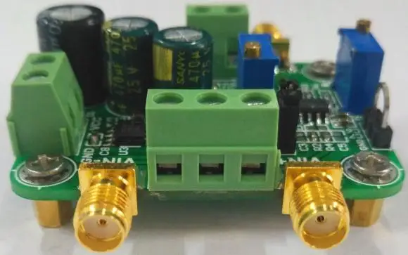 Усилитель напряжения милливольт/микровольт низкий уровень шума модуля AD620 одна