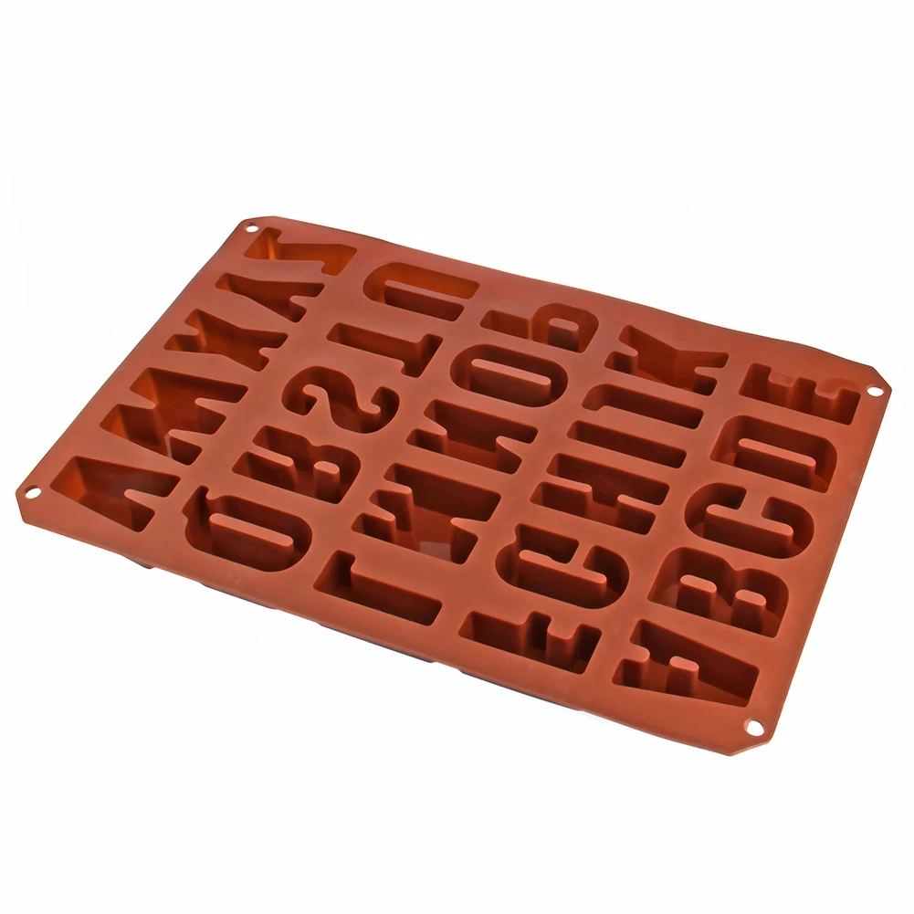 2019 New 1Pcs Large Molds Numbers Letters Silicone Mold 3D Fondant Cakes Decorating Tools DIY Kitchen Bakeware | Дом и сад