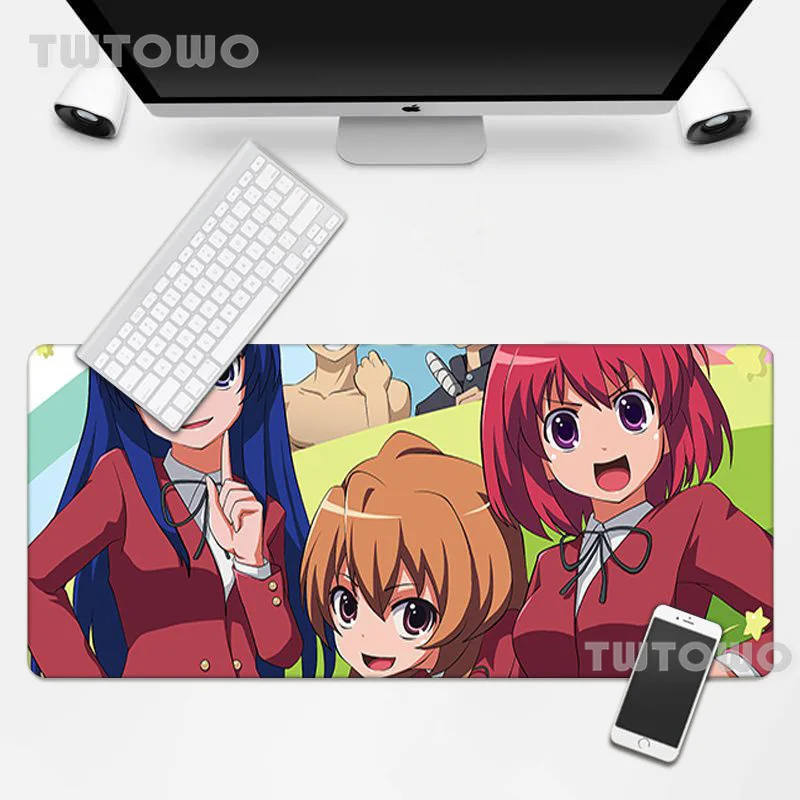 

Toradora Taiga Aisaka Large Size New Mouse Pad Art Cartoon Lovely Natural Rubber Anime Gamer Home Carpet Mouse Mat