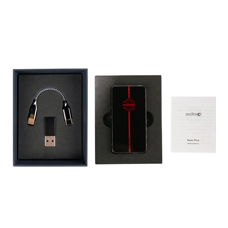 Hilidac Audirect Beam3 Plus MQA USB DAC усилитель портативный Bluetooth для наушников ES9281AC чип DSD512 LDAC 3