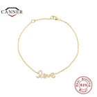 Браслет женский из серебра 925 пробы с фианитами