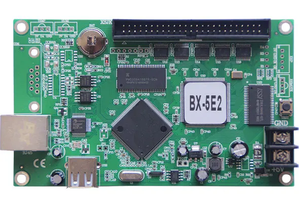 Один цвет два цвета светодиодный дисплей BX 5E2 поддержка сети LAN или Интернет для