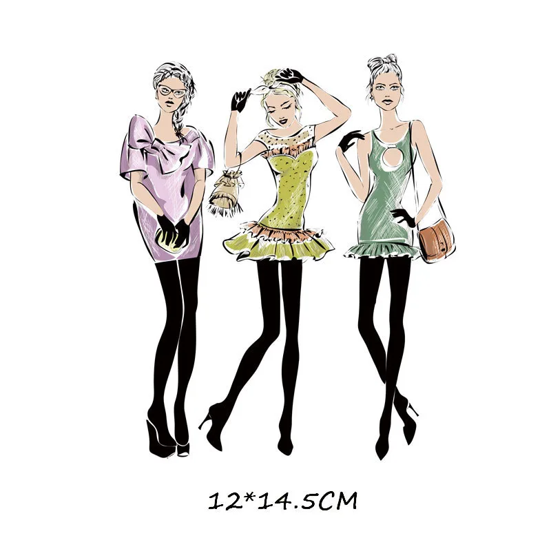 Милые нашивки одежда с маленькими животными горячая картина сделай сам девочка