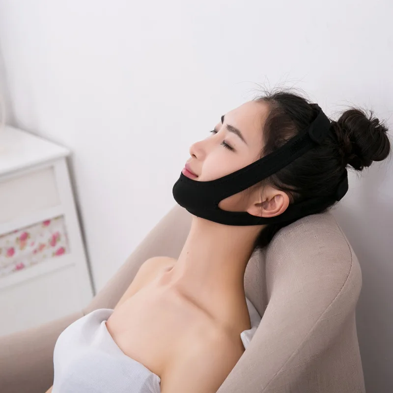 V-образный тонкий бандаж для лица эластичный пояс подтяжки щек и подбородка