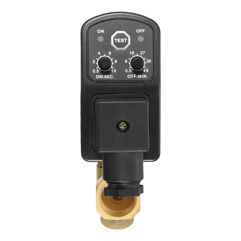 AC 220V 1/2inch Electronic Timed 2way Air Compressor Gas Tank Automatic Drain Valve | Обустройство дома