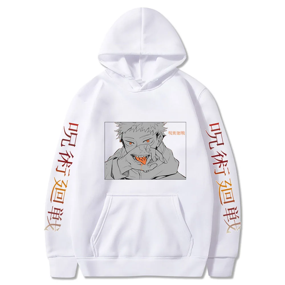 

Anime Jujutsu Kaisen Sweatshirt Hoodies Casual Pullovers for man Spring Autumn Winter Hoodies Itadori Yūji Ryōmensukuna