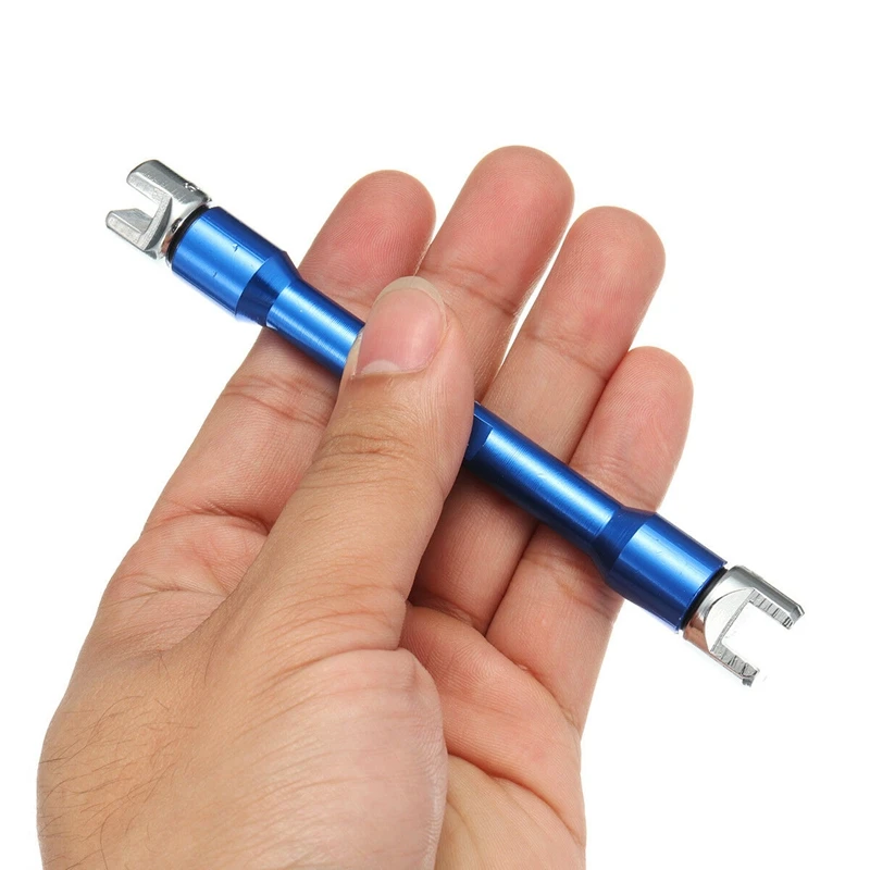 

Motorcycle Spoke Wrench Tusk Spoke Wrench Kit for Most Motorbikes with 10 Hardened Tips 5.0-6.8