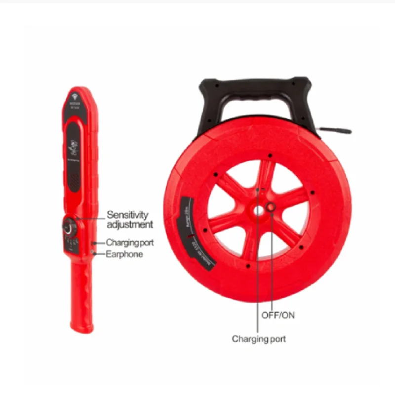 

Noyafa Pip PVC Iron Pipe Blockage Detector NF-5140 Diagnostic-Tool Scanner Pipeline Blocking Clogging Plumbers Instrument