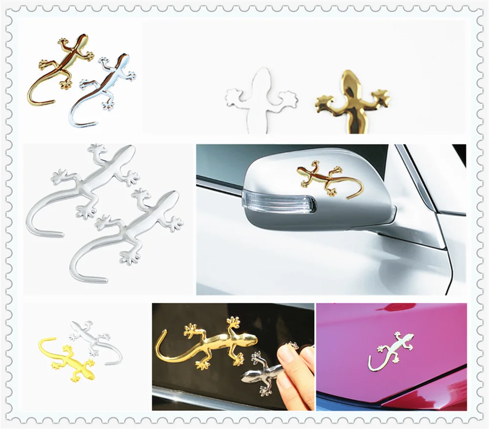 

Автомобильные аксессуары, индивидуальная Наклейка 3D Ящерица Геккон, значок для Kia Sportage Sorento Sedona продолжить Optima K900