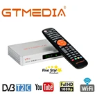 Спутниковый ТВ-приемник GTmedia V7TT с подинтерфейсом и сетевым портом, высокочеткий DVB-TT2 + Кабельный декодер