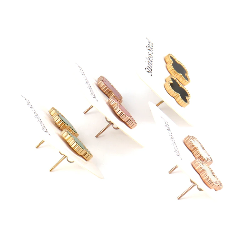 

stainless steel earring 2020 tend Vintage Earrings Leaf Earring For Women Aesthetic Retro Korean Drop Earring Fashion Accessorie