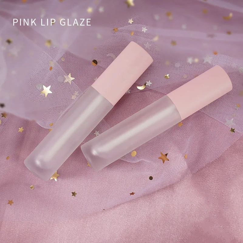 Пустой матовый розовый блеск для губ 10/30/50 шт.|Многоразовые бутылки| |