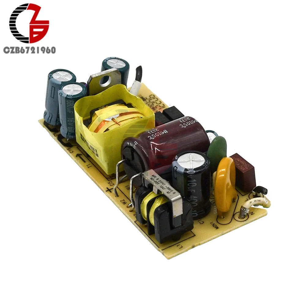 AC-DC импульсная плата источника питания 12V 1A 2A 24V 1.5A адаптер зарядки AC 220V 110V до 5V 12V 24V ТРАНСФОРМАТОР ПРЕОБРАЗОВАТЕЛЬ