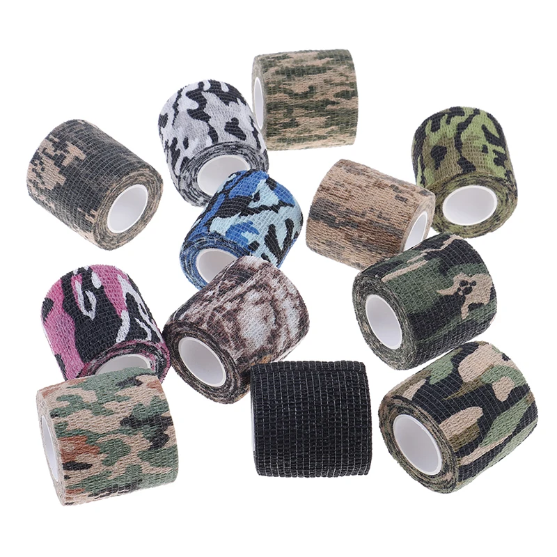 

Tape Elasticity Outdoor Hunting Shooting Tool Waterproof Hunting Camouflage 1Pc 5cm*4.5m Camouflage Stealth Hunting Accessories