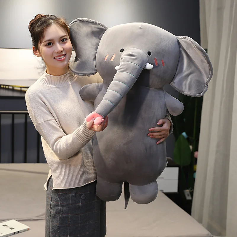 Huggable Новая мягкая Милая Подушка динозавра слона и единорога плюшевая подушка