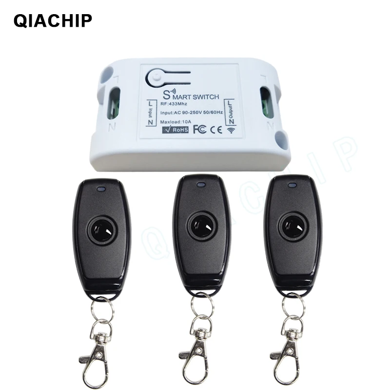 433 МГц Универсальный Беспроводной РЧ пульт дистанционного управления Управление