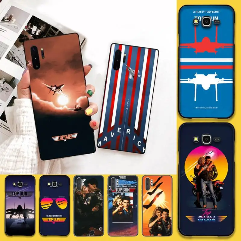 Чехол для телефона HPCHCJHM Top gun 1987 tom с постером фильма круиз Samsung Note 7 8 9 10 pro Galaxy J7 J8 J6