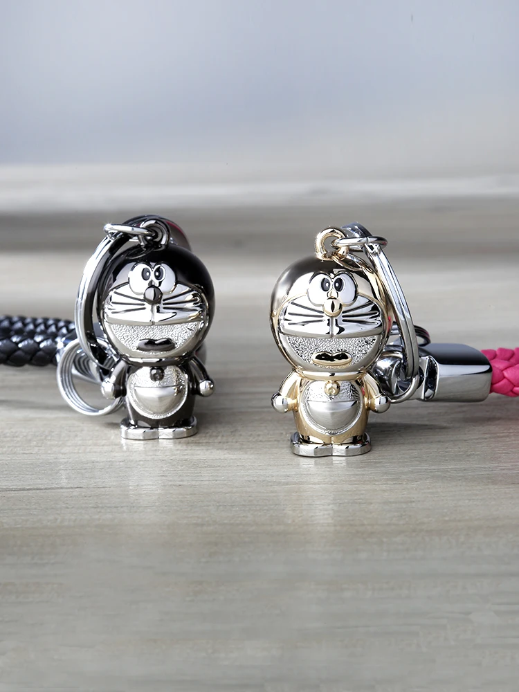 Брелок для ключей с милым мультяшным дораэмоном брелок котом надписью на заказ |