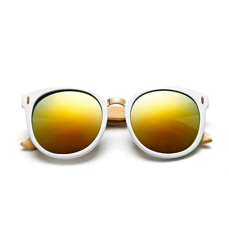 Солнцезащитные очки ZXTREE кошачий глаз для женщин и мужчин бамбуковые