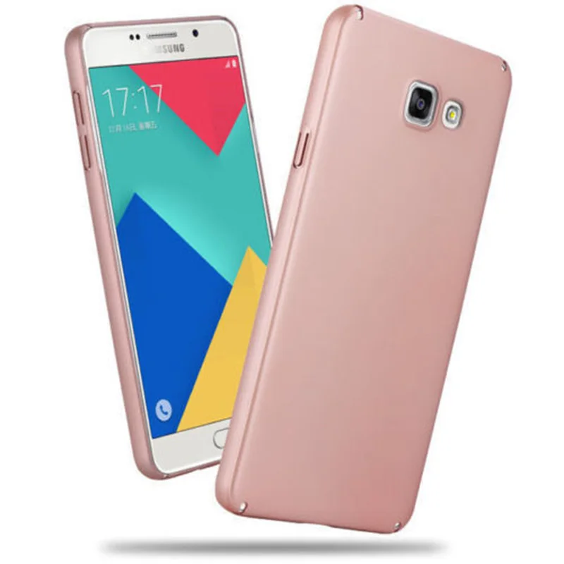 Однотонный ультратонкий жесткий ударопрочный чехол для телефона Samsung Galaxy S7 S8 S9 S10