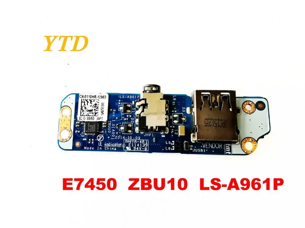 Оригинал для DELL E7450 звуковая плата USB board ZBU10 LS A961P Протестировано хорошая