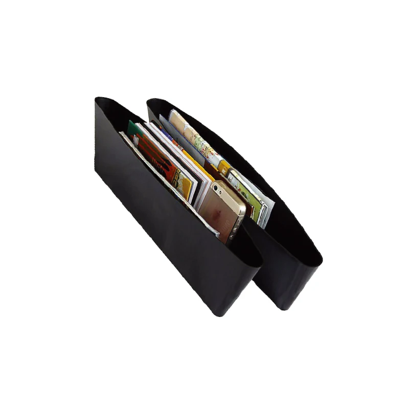 

2Pcs/Set Storage Box Car Organizer Seat For Wallet Phone Coin Car Accessories Stowing Tidying Universal Seat Crevice Storage Box