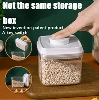 airtight food storage containers with one key press to seal lids contains 3 styles and 14 sizes for kitchen pantry organization