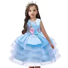 2019 рождественское платье для девочек;Свадебная вечеринка кружево Бисер платье принцессы Детские платья для девочек, нарядное платье для девочки;новогодний костюм для девочки;костюм Одежда для детей 2, 3 5 6, 8 10 лет