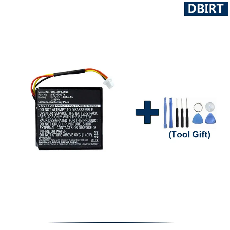 

Tools Gift + 700mAh 533-000018 Battery For Logitech F540 MX Revolution , Gaming Headset G930 F12440097 L-LY11 AKKU