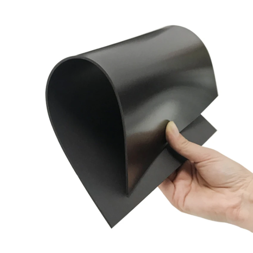 А4 магнитные листы черные Магнитные Коврики для холодильника фото и резки