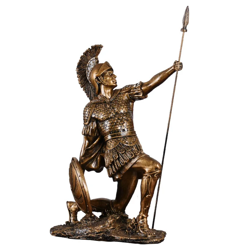 Статуэтка спартанского воина винтажный Декор для дома в скандинавском стиле