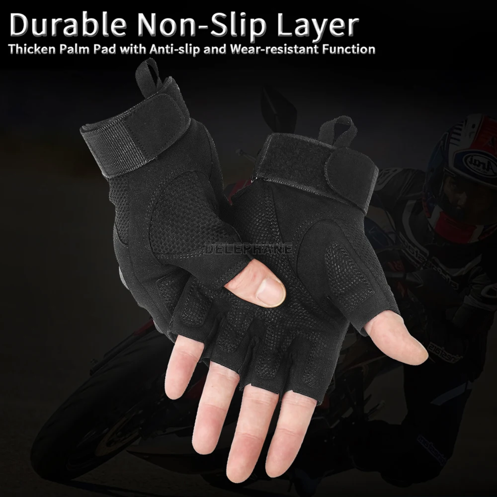 Прочные тактические перчатки на кулаках военные с полупальцами для женщин и