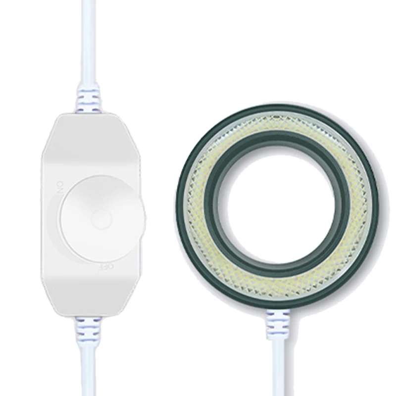 SS 033C микроскоп светильник источник кольцевой света белый абажур для лампы с