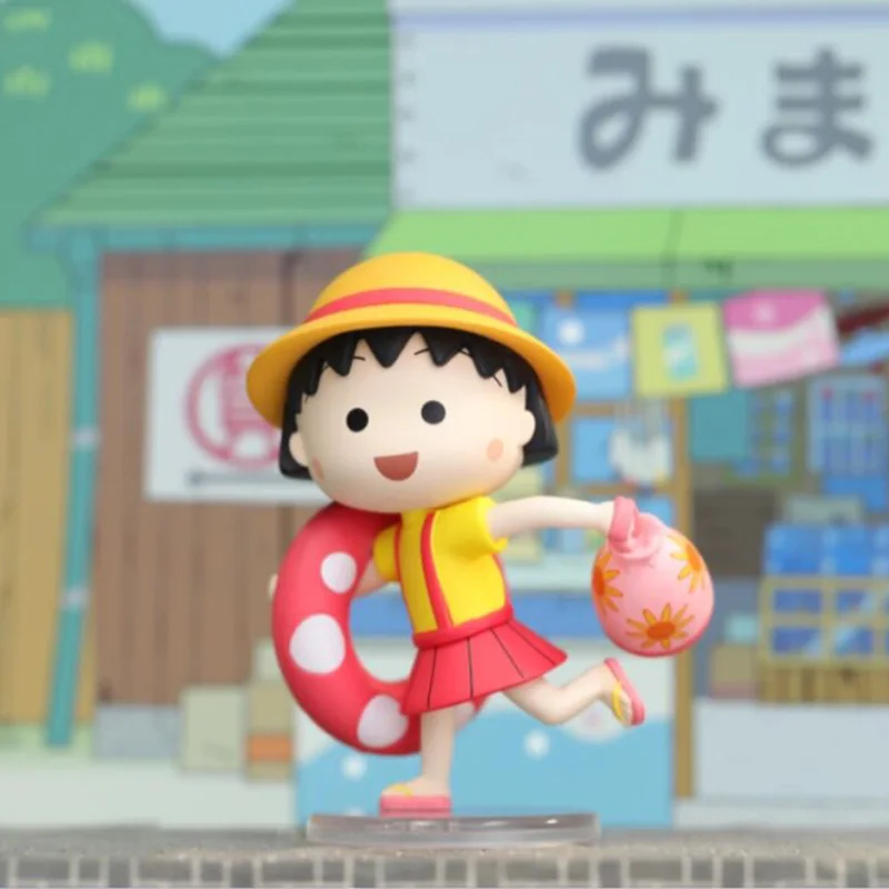 

Chibi Maruko-chan Daily Series Blind Box Toys Surprise Box Guess Bag Caixa Surpresa Desktop Decor Cute Girly Heart Girls Gift