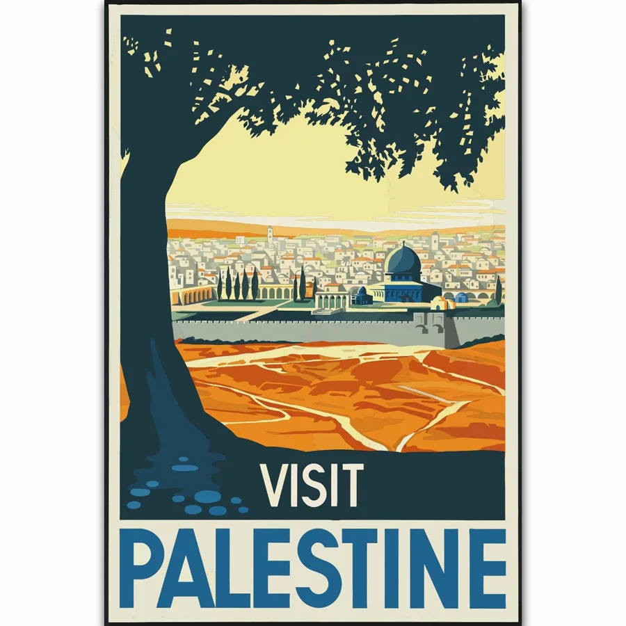 FX1382 хит Ретро стиль для путешествий искусство удивительные пейзажи