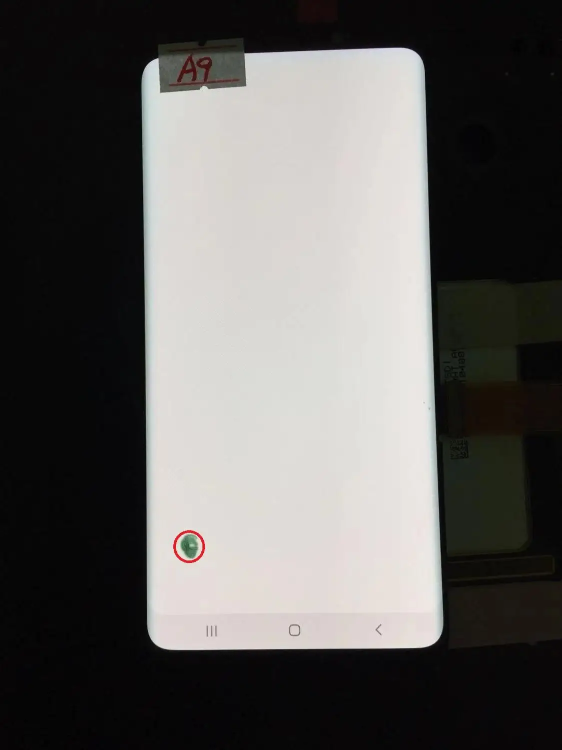 NO.A9 AMOLED Замена для SAMSUNG Galaxy S9 PLUS ЖК сенсорный экран дигитайзер без рамки G965 дисплей - Цвет: NO.A9