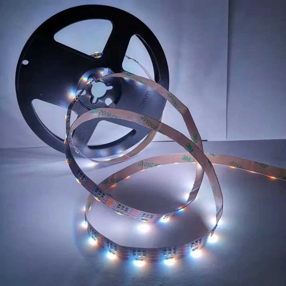335 вид сбоку RGB Три-чип цвет 60 светодиодов высокое качество светодиодные ленты ST618