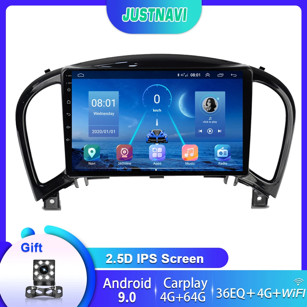

For Nissan Juke Car Radio 2004-2016 Multimedia Video Stereo CD DVD Player DSP Navigation GPS 2 Din Android 9.0 Autoradio Carplay
