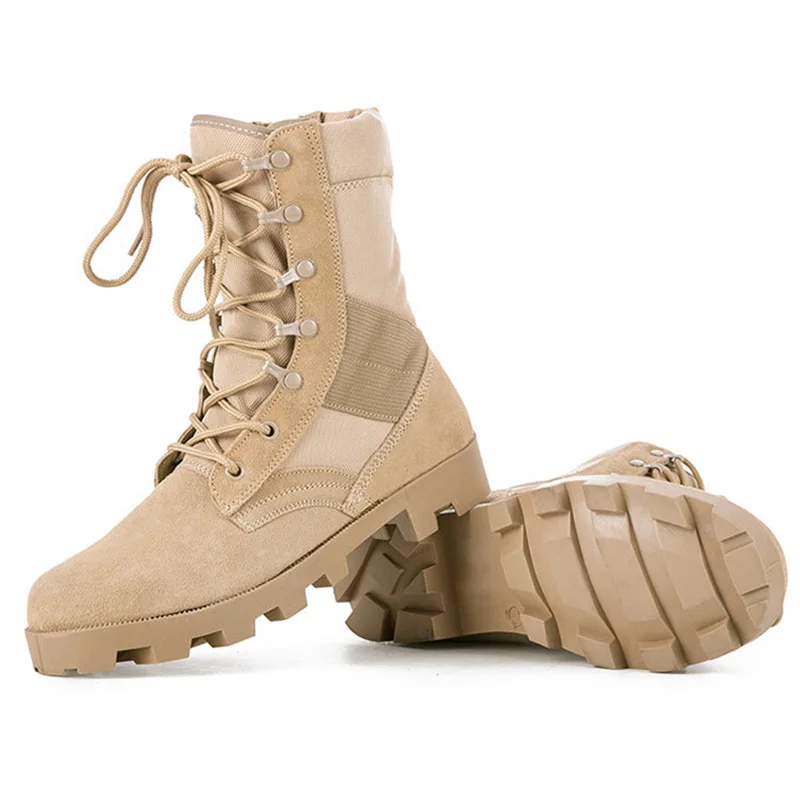 

Пара уличная одежда Обувь для инструментов мужская кожаная повседневная обувь водонепроницаемые боевые тактические военные ботинки женск...