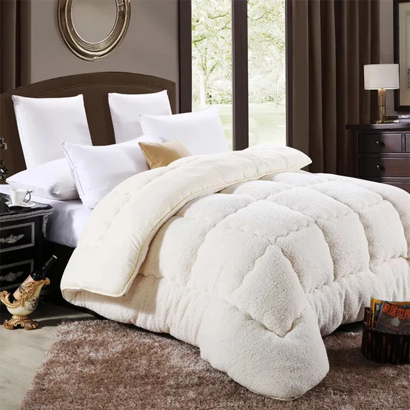 

Super Australian cashmere winter quilt thick warm comforter core quilt double autumn winter high quality blanket