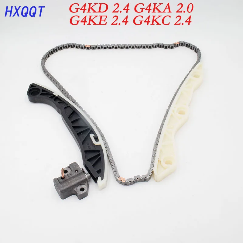 Комплект зубчатой цепи для Hyundai KIA 2006 2013 2.0L 2.4L G4KD G4KE G4KA G4KC|Компоненты измерения