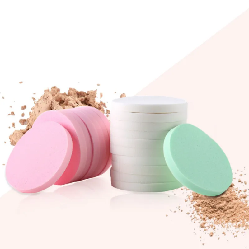 20 шт. губка для макияжа пудра пуховка Тональная основа косметические губки лица