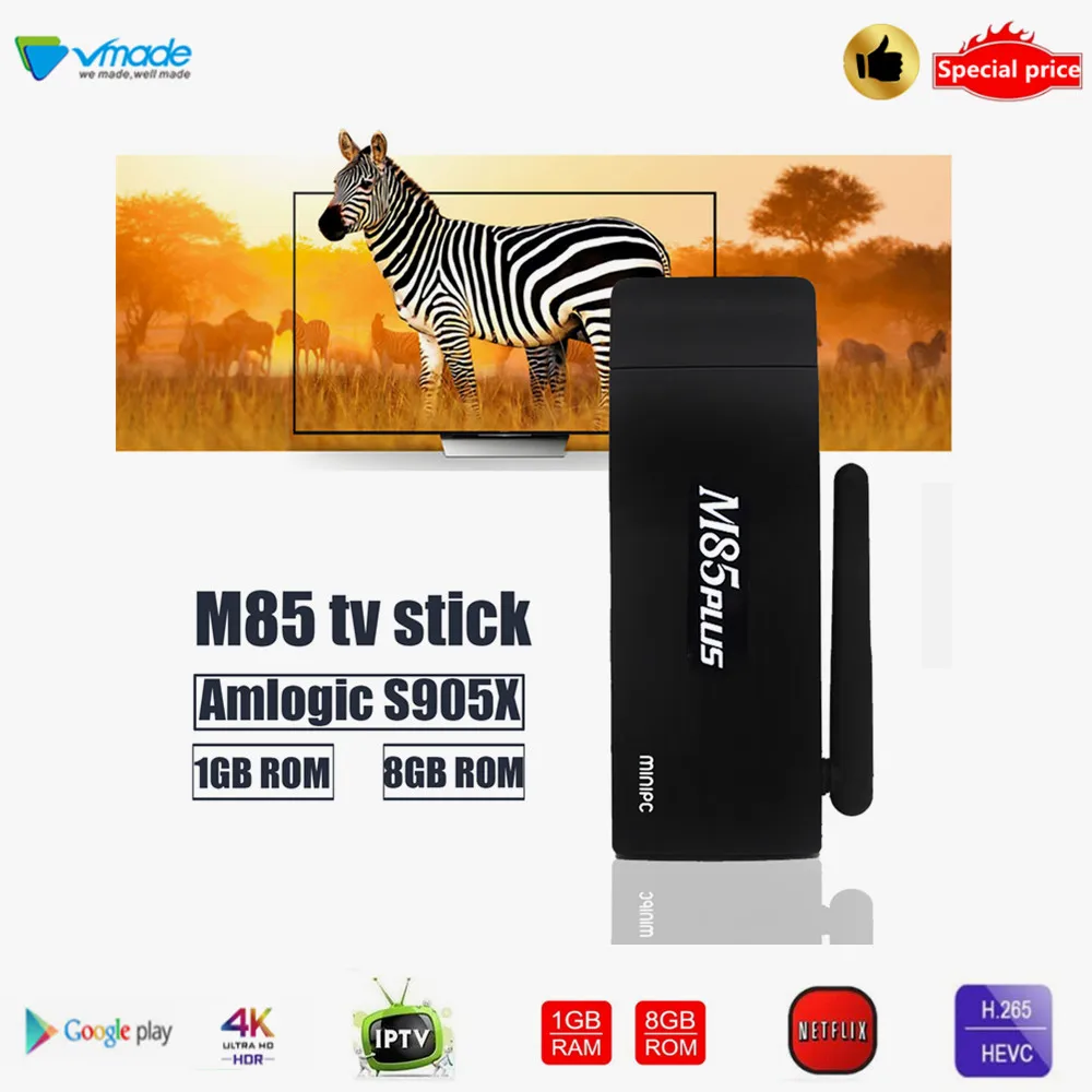 Мини ТВ коробка Android 6,0 OS octa core 4K 1/8GB Amlogic S905X 4 ядра Bluetooth multi-язык Смарт Media Player Декодер каналов кабельного телевидения компьютерной приставки к телевизору