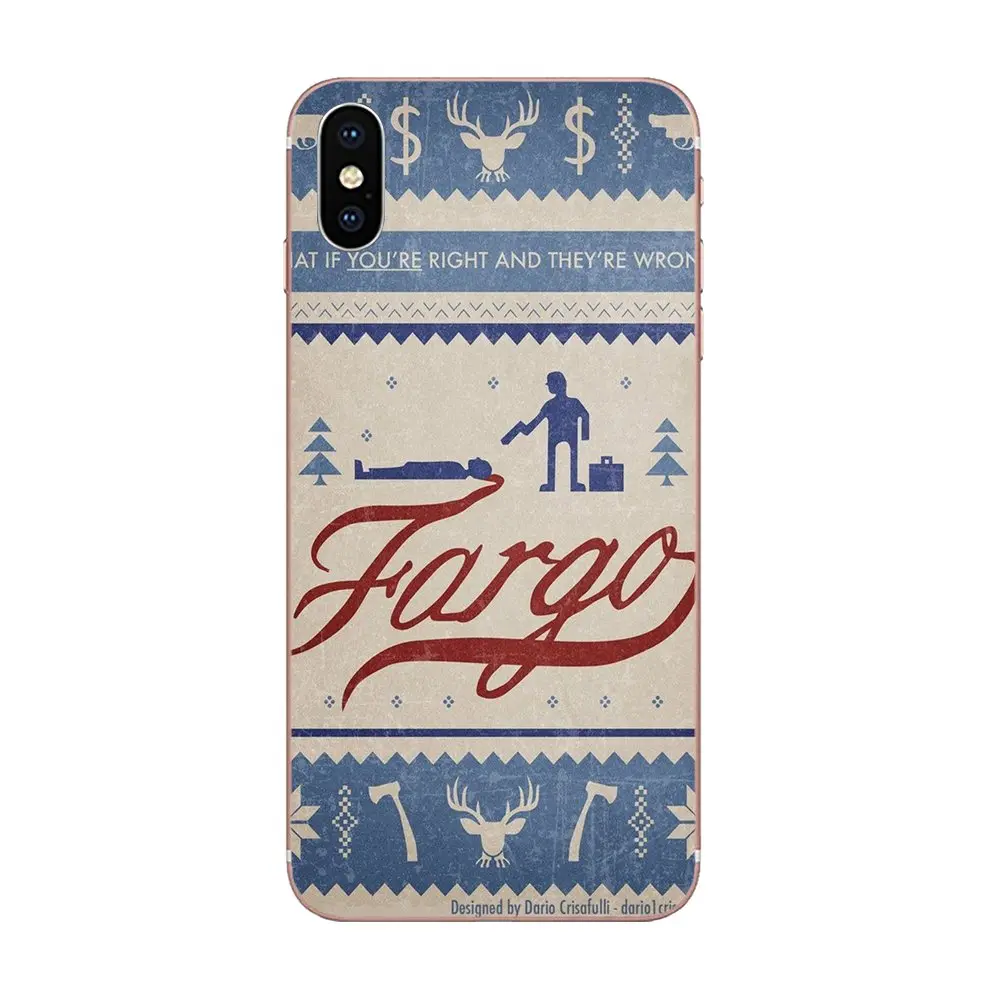 For Apple iPhone X XS Max XR 4 4S 5 5C 5S SE 6 6S 7 8 Plus Soft Mobile New Tv Fargo | Мобильные телефоны и аксессуары