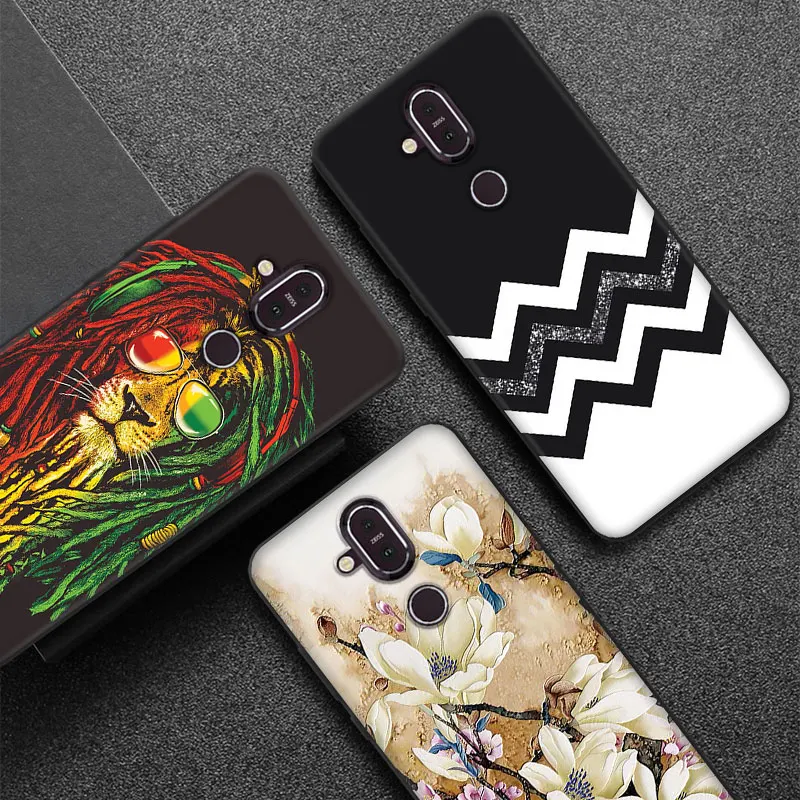 Чехол для телефона из ТПУ Nokia 3 1/7 1 plus 2018 8 мягкий тонкий чехол nokia x7 с полной защитой