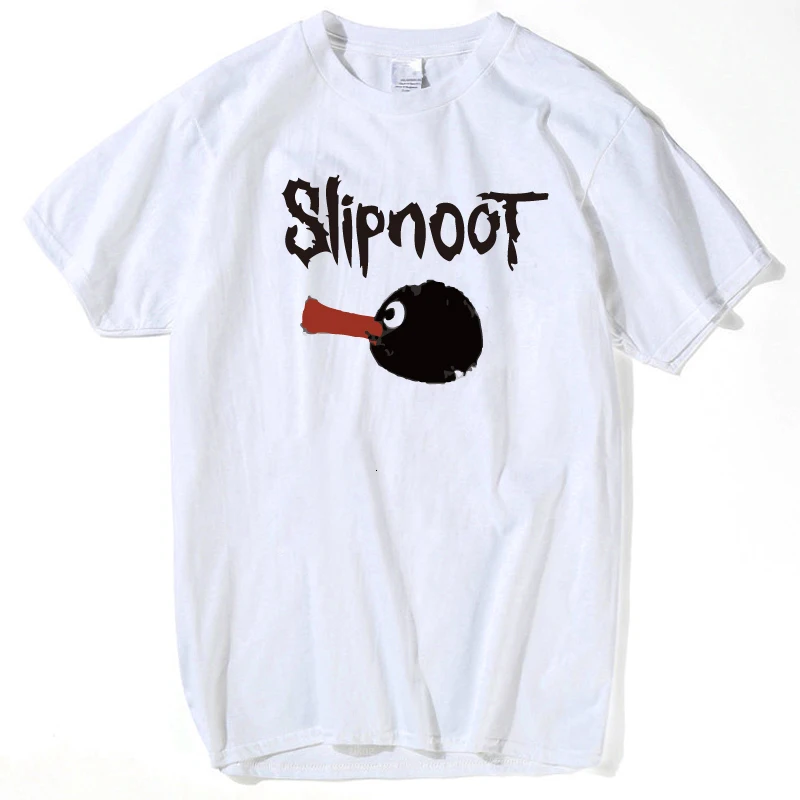 i3283 Slipknot Pingu футболки мужские с коротким рукавом хип-хоп рок футболка Панк футболка Slipknot Pentagrama wo мужские летние топы и блузки - Цвет: i3283